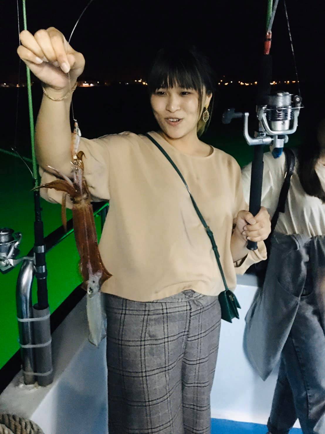 澎湖旅遊-夜釣小管